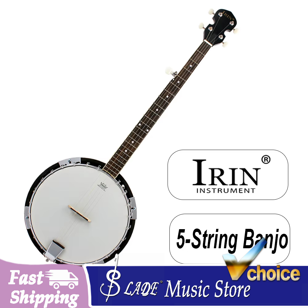 Musical Instrument Banjo - IRIN 5현 밴조 수입 로즈 핑거보드