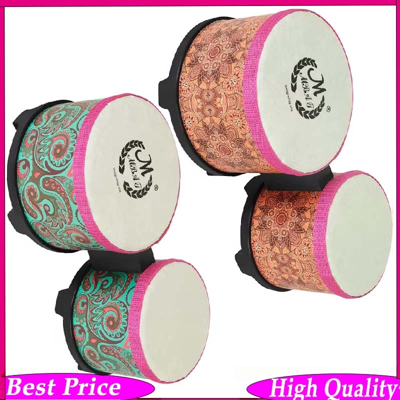 Bongo Drum Set - 휴대용 5+6인치 봉고 드럼 세트 연결형