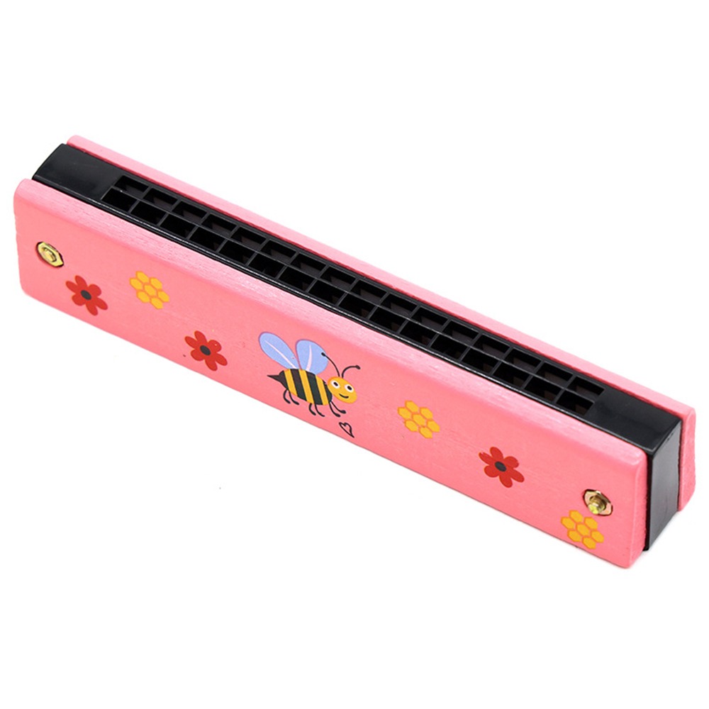 Musical Instrument Melodica - 새로운 16 홀 나무 하모니카 다채로운