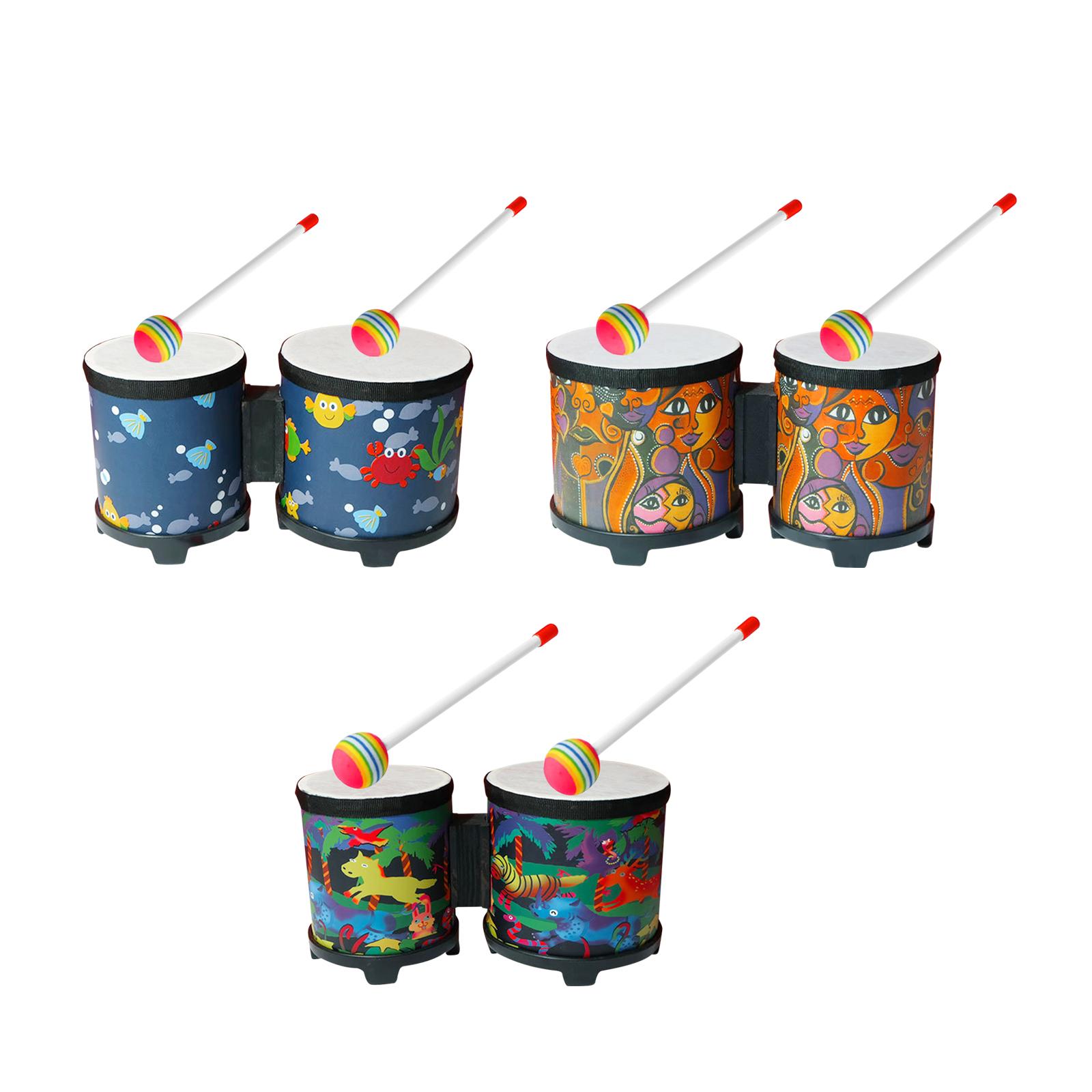 Bongo Drum Set - 성인, 어린이, 초보자, 전문가를 위한 붐고