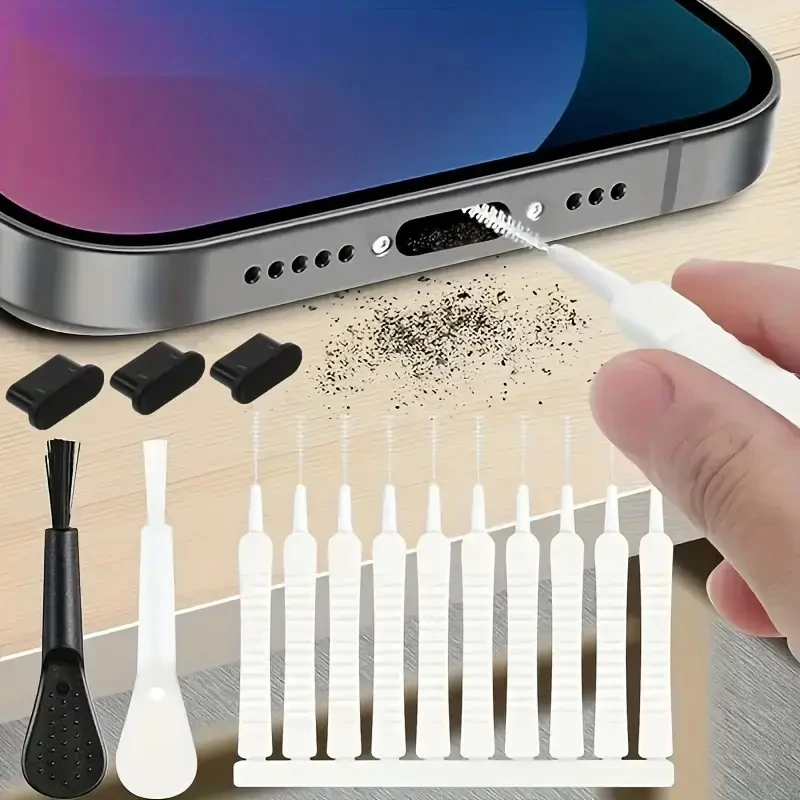 Musical Instrument Set - 휴대폰 청소 브러시 ​​세트 10개, 다목적