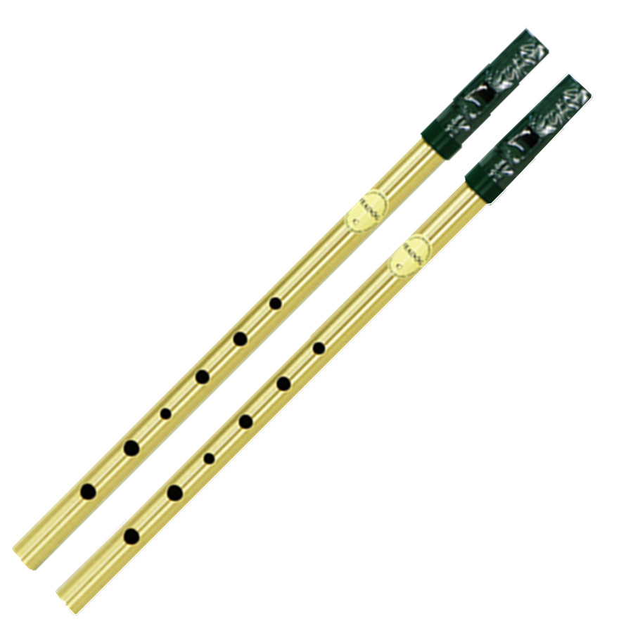 Tin Whistle Flute - 황동 아일랜드 휘슬 플루트 Feadog D