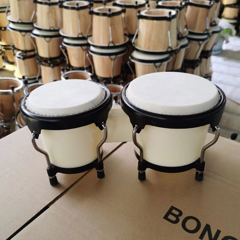 Bongo Drum Set - 4+5인치 ABS 플라스틱 봉고 드럼 타악기