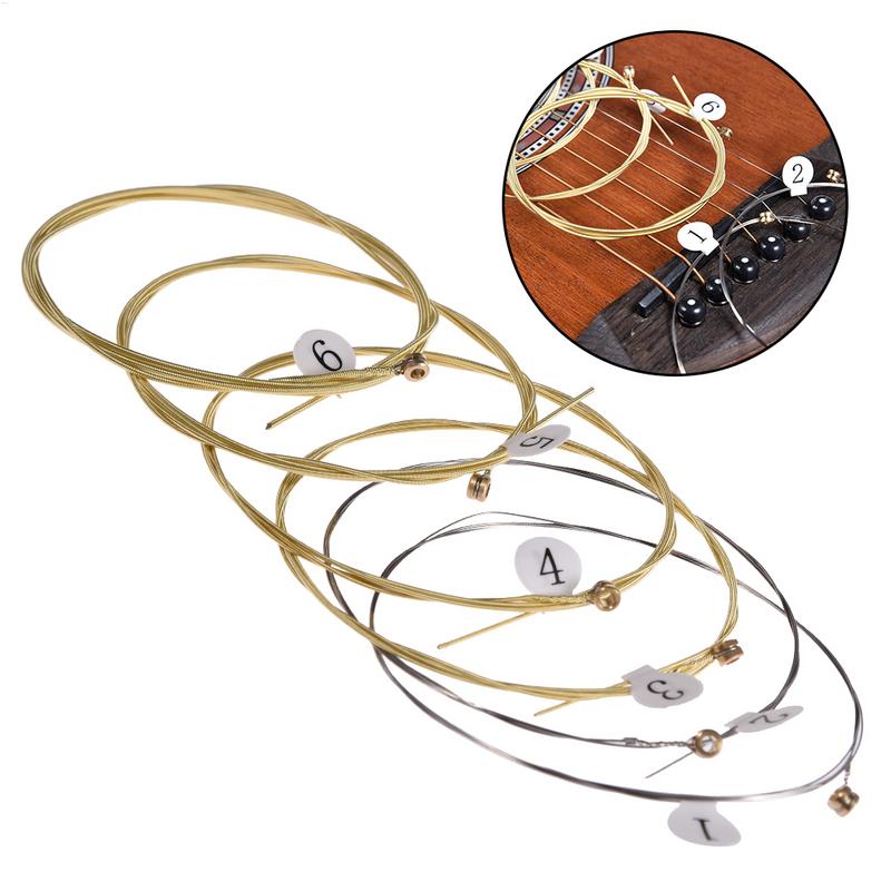 Musical Instrument Set - 핫 세일 6개/세트 어쿠스틱 기타 스트링
