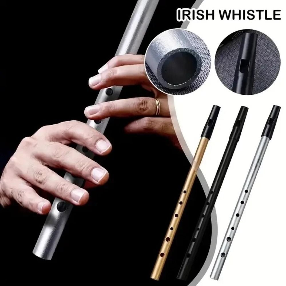 Tin Whistle Flute - C/D 키 아이리시 틴휘슬 플루트 풍부한