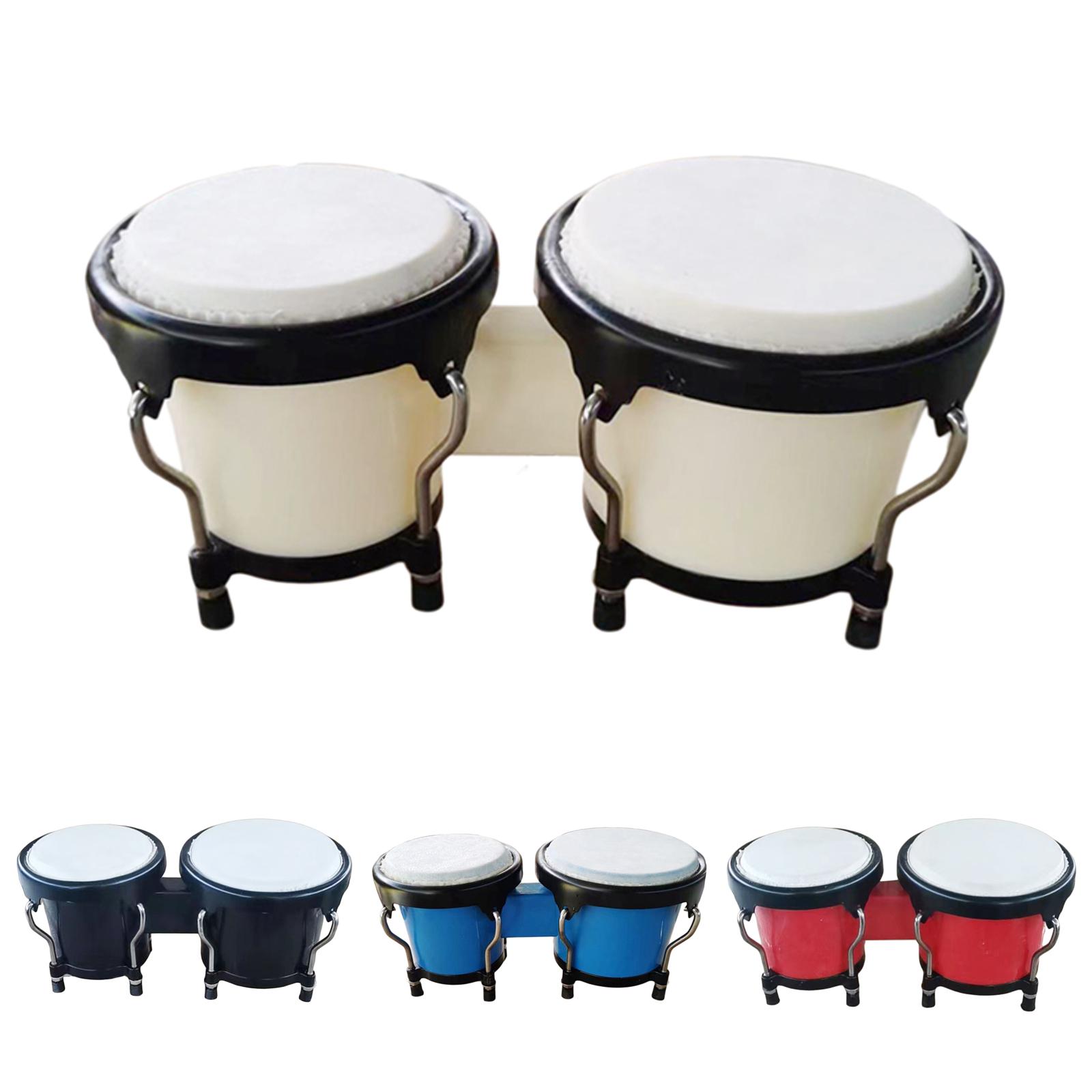 Bongo Drum Set - 타악기 봉고 드럼 세트 조정 가능한