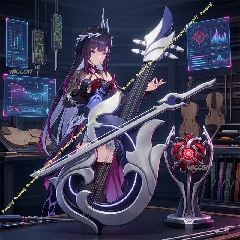 Musical Instrument Set - Honkai: 스타 레일 하이실렌스 헬렉트라 코스프레