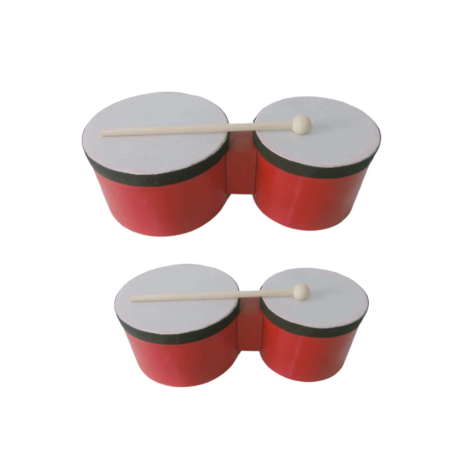 봉고 드럼 나무 타악기 반주 세트 어린이와 성인 연습을 - Bongo Drum Set 리뷰 및 가격