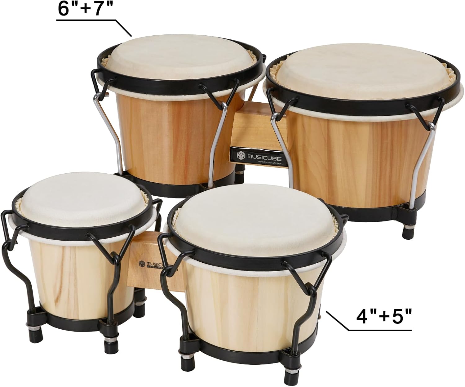 도매가 최고 품질 4+5인치 6+7인치 6.5+7.5인 - Bongo Drum Set 리뷰 및 가격
