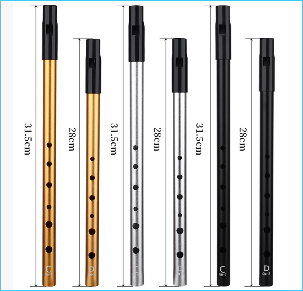 정통 아일랜드 휘슬 플루트 C/D 키 틴 페니 휘슬 6 - Tin Whistle Flute 리뷰 및 가격
