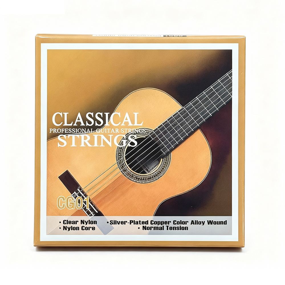 클래식 기타 줄 - 나일론 코어 베이스 - 은도금 구리 - Classical Guitar Nylon 리뷰 및 가격