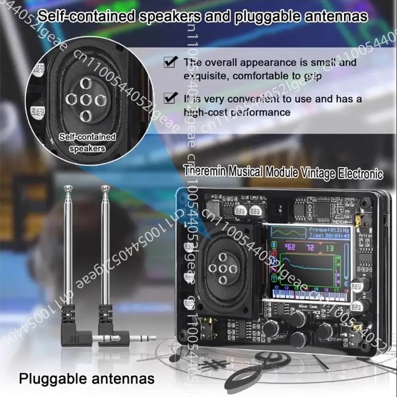 미니 테레민 전자 악기 OLED 스크린 창의적인 휴대용 - Musical Instrument Theremin 리뷰 및 가격