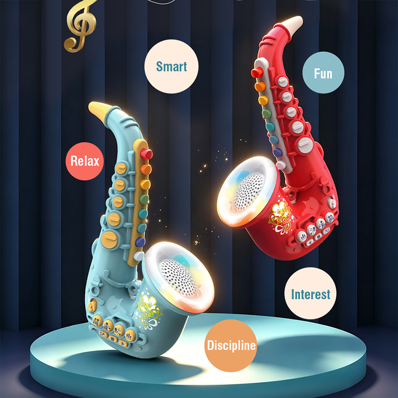 어린이용 색소폰 장난감, 8개의 음계로 연주 가능, 7 - Song With Musical Instrument 리뷰 및 가격