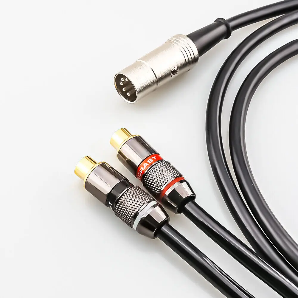 BO, Naim 시스템용 5핀 딘 남성-2-RCA 여성 - Musical Instrument Image 리뷰 및 가격
