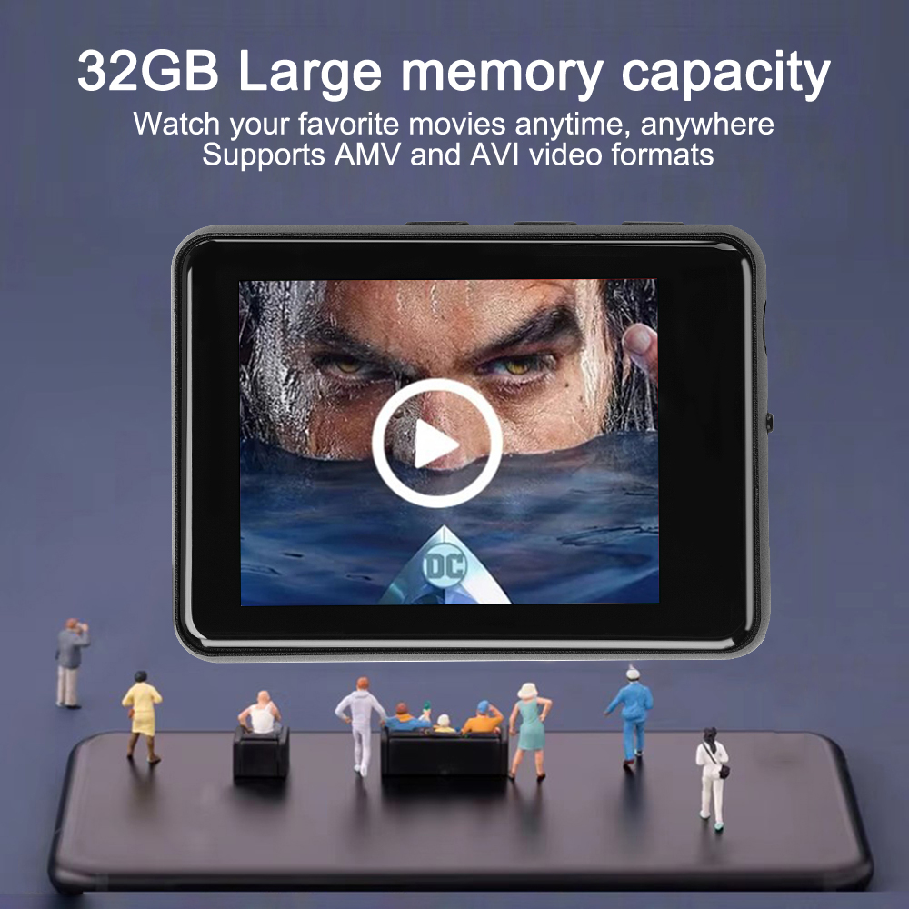 32GB 2.4인치 터치스크린 블루투스 5.4 MP3  - Musical Instrument Image 리뷰 및 가격