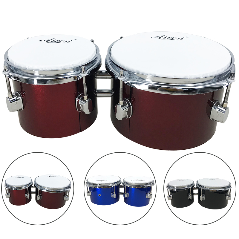 블루 컬러 맞춤 제작 브랜드 6/8인치 메이플 우드 봉 - Bongo Drum Set 리뷰 및 가격