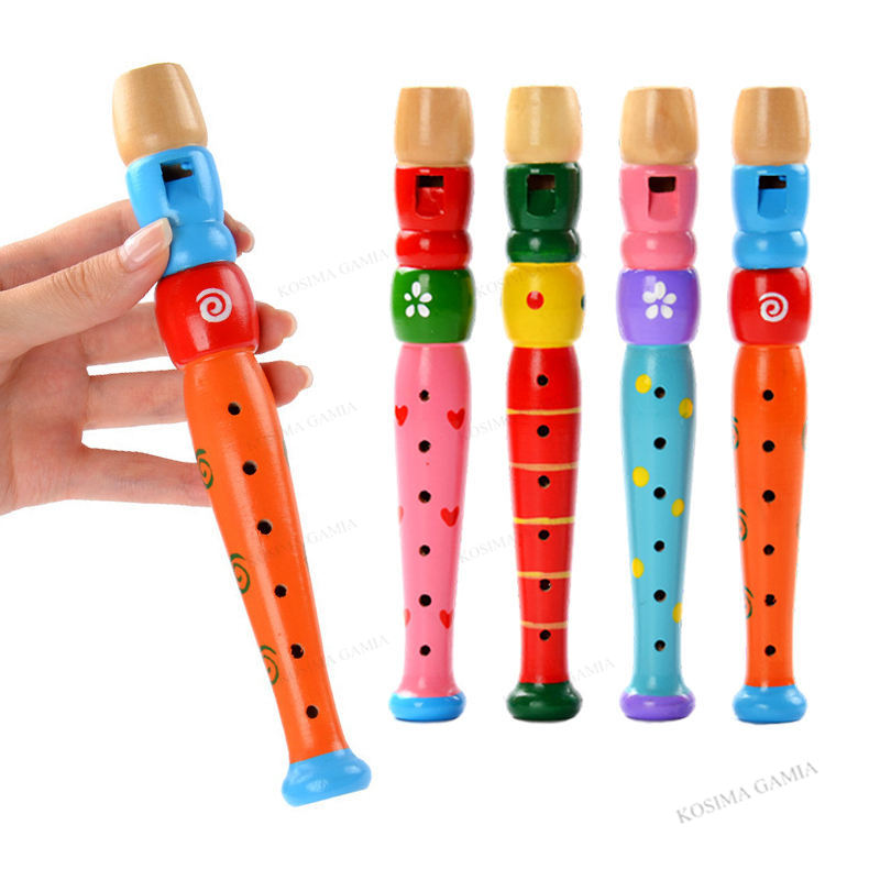 어린이 나무 플루트 악기 장난감 6홀 리코더 조기 학습 - Musical Instrument Theremin 리뷰 및 가격