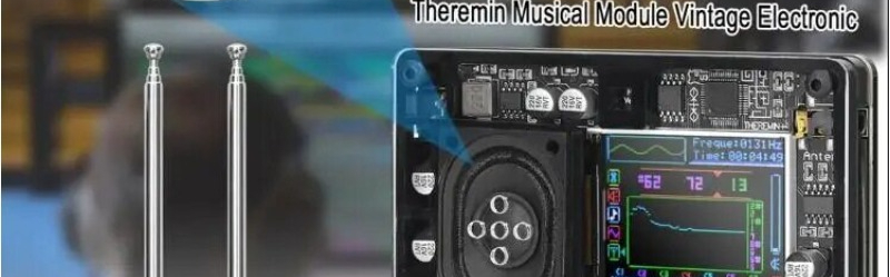 테레민 전자 악기 비접촉식 사운드 컨트롤 제스처 신디사 - Musical Instrument Theremin 리뷰 및 가격