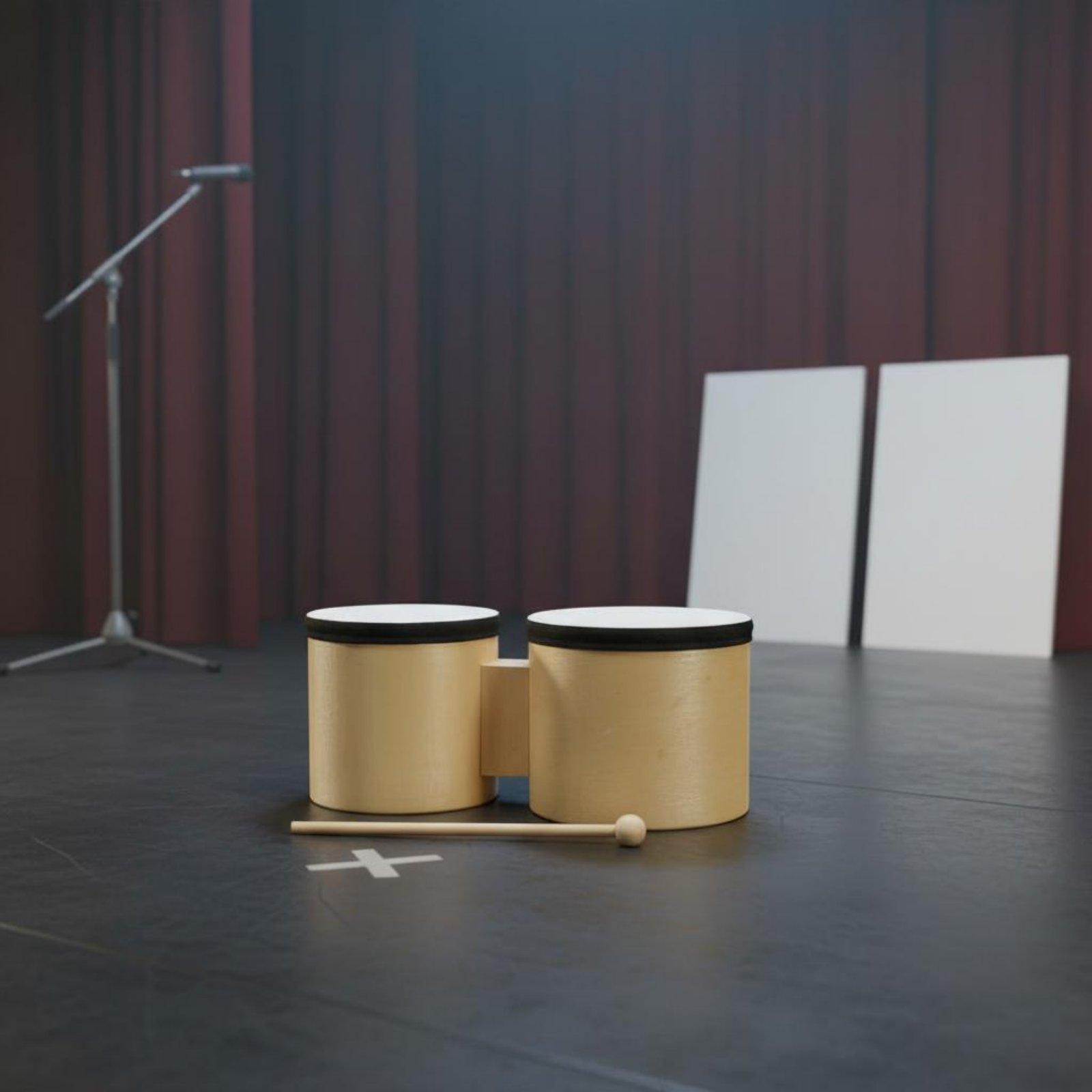 봉고 드럼 세트, 배우기 쉬운 타악기, 천연 나무 재질 - Bongo Drum Set 리뷰 및 가격