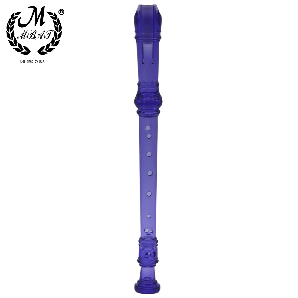 M MBAT 투명 8 홀 녹음기 ABS 이동식 플루트  - Musical Instrument Theremin 리뷰 및 가격